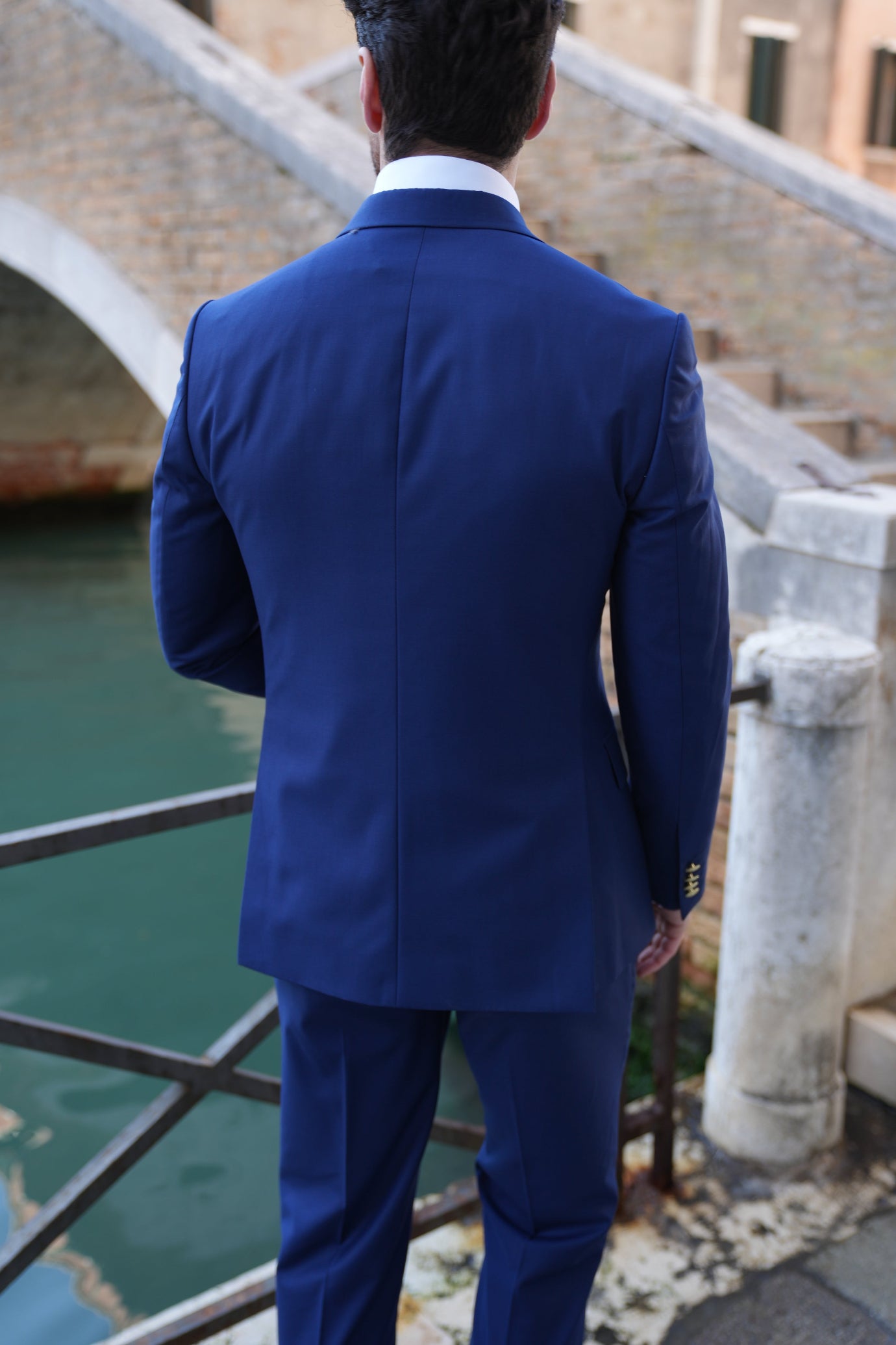 Royal Blue Double-Breasted Suit